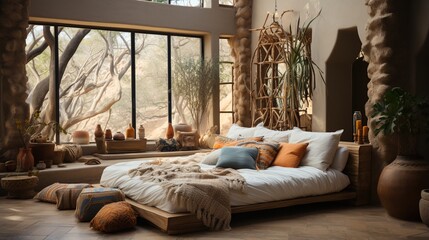 boho bedroom interior design