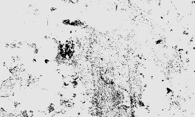 Texture of white grunge and dust cement, concrete wall background. Vector grunge texture dirt overlay or screen effect for grunge, vintage background.