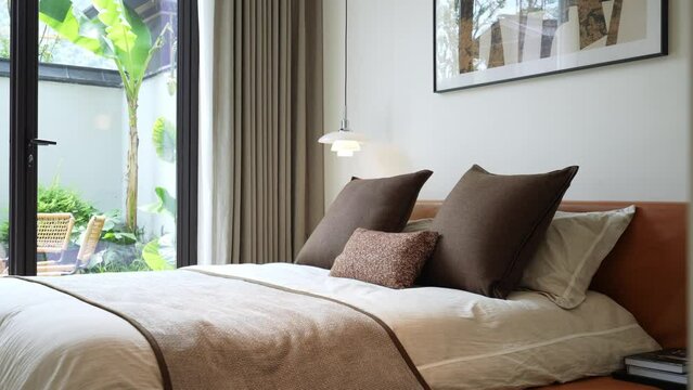 modern bedroom interior