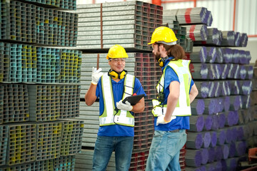 Professional men engineer worker skills quality, maintenance, training industry factory worker , warehouse Workshop for factory operators, mechanical engineering team production.