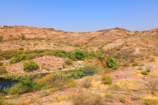  Kumbhal fort or the Great Wall of India, is a Mewar fortress on the westerly range of Aravalli Hills, 48 km from Rajsamand city 