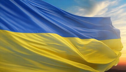 ukrainian flag background