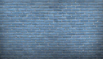 old brick wall background texture with blue color effect