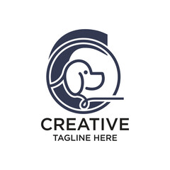 Obraz premium Letter logo design simple concept Premium Vector