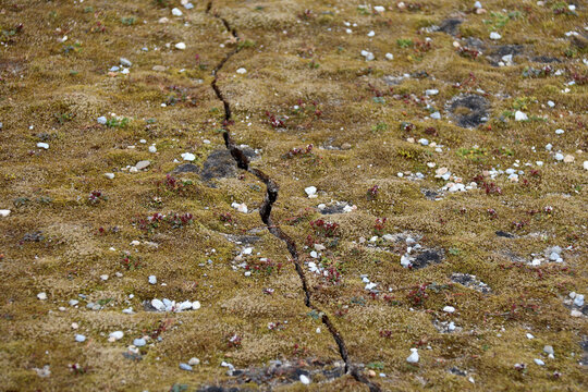 fissure du permafrost