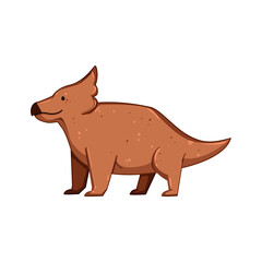 cute dinosaur character cartoon. dino baby, animal tyrannosaurus, funny kid cute dinosaur character sign. isolated symbol vector illustration