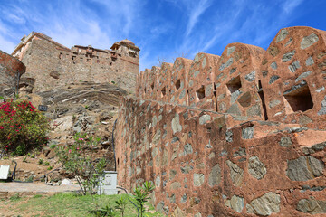 Kumbhal fort or the Great Wall of India, is a Mewar fortress on the westerly range of Aravalli Hills, 48 km from Rajsamand city. Kukmbhalgarh Rajasthan India