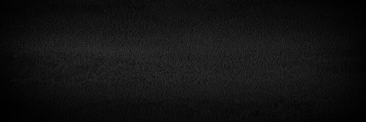 Fototapeta premium Black wall texture rough background dark concrete floor or old grunge background with black, with space for your text