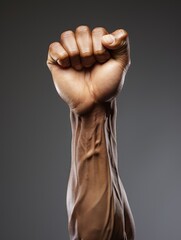human hand, fist movement