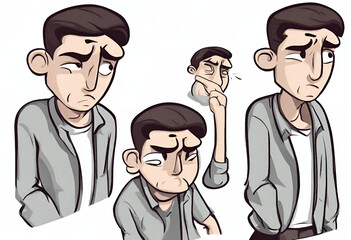 Illustration eyes face hair vector beauty fashion hairstyle