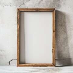  Thin wooden empty frame