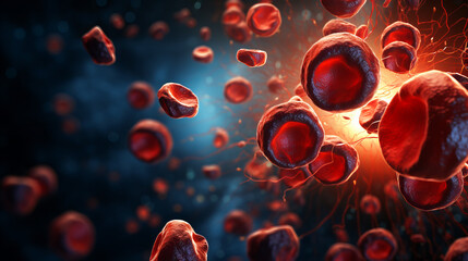 A Macroscopic Voyage into the World of Blood Cells.A Macro View of the Beginnings of Life