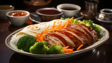 Fototapeten Chinese food peking duck © EwaStudio