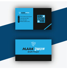 Professional business card design template  