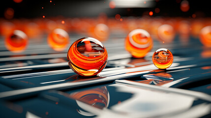 The Art of 3D Motion. Abstract Dimensional Harmony