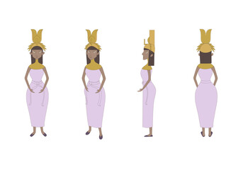 poses of Cleopatra – Queen of Egypt and the Nile, 
Ruler of the East
