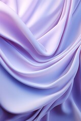 Gradient purple silk-like fabric with soft folds