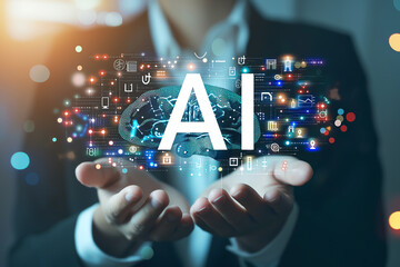 artificial intelligence concept, AI generated - Powered by Adobe