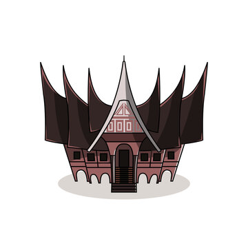 abstract; ancient; architecture; art; bold; brown; building; clean; culture; curvy; design; element; ethnic; fairytale; fantasy; flat; gadang; geometric; house; islamic; logo; medieval; minang; minang