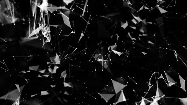 plexus geometry particle abstract background