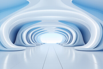 Obraz premium Abstract background for presentation. Ai Generated 