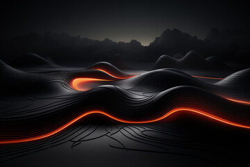 Abstract futuristic background for presentation 