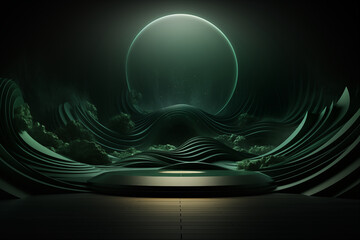 Abstract futuristic background for presentation 