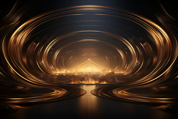 Abstract futuristic background for presentation 