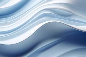 Beautiful abstract background for presentation in white colors. AI Generated.