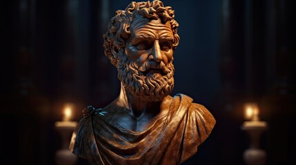 statue of a person
