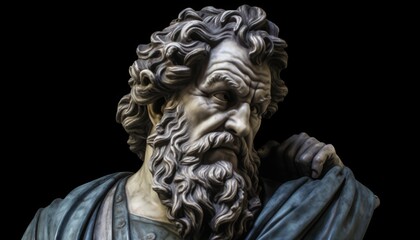 Obraz premium statue of a person 