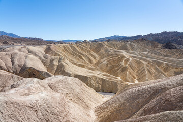 Fototapeta na wymiar Zabriskie Point - Death Valley National Park