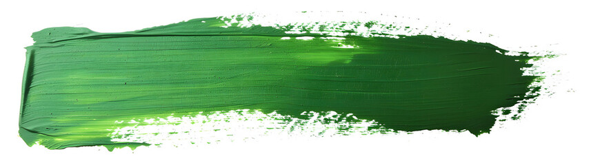 A child's imagination bursts onto the canvas with a vibrant green paint brush stroke, bringing their artwork to life