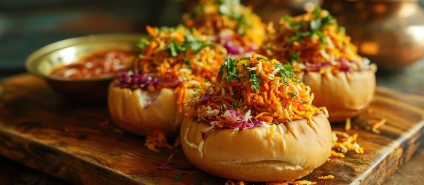 Indian fast food dish Dabeli