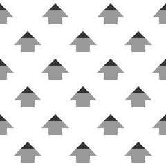 Arrows ornament. Seamless pattern. Folk wallpaper. Geometric background. Tribal motif. Arrow shapes ornate. Ethnic backdrop. Textile print, abstract. Ethnical image. Geometrical illustration. Vector