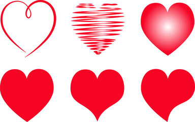 Heart icons
