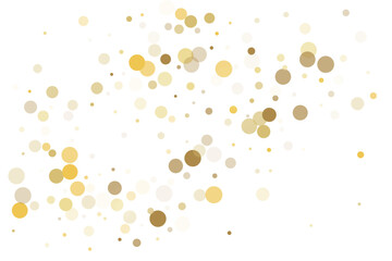 Gold glitter confetti, great design for any purpose. Party decor.