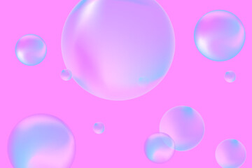 Modern realistic water bubbles, great design for any purposes.