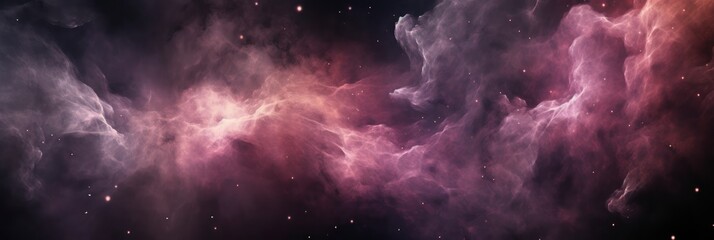 Panoramic space sky, infinite universe - Powered by Adobe