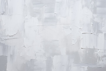 Abstract artistic background wallpaper with white acrylic painting