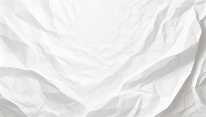 crumpled white paper abstract background for the designer