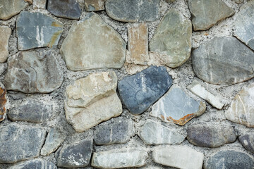 Texture of a stone wall, background old wall