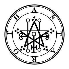 seal of solomon sigil of Astaroth 
