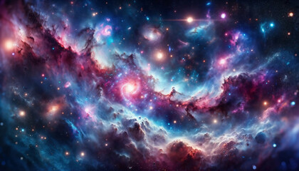 宇宙、星々が描く幻想的な銀河風景 2