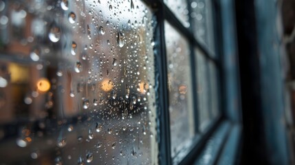 rain drops on the window, water marks on the glass, backgrounds, textures 
