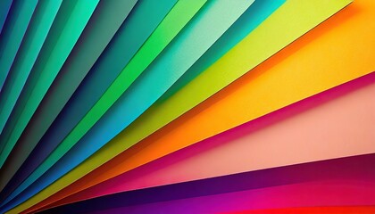 sheets of colored paper abstract background - obrazy, fototapety, plakaty
