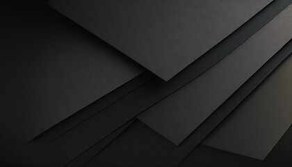 background from pieces of black paper - obrazy, fototapety, plakaty