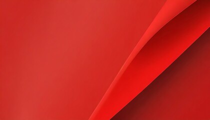 sheet of red paper with folds