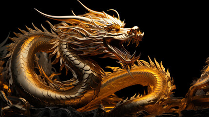 Symbol of Asia in gold