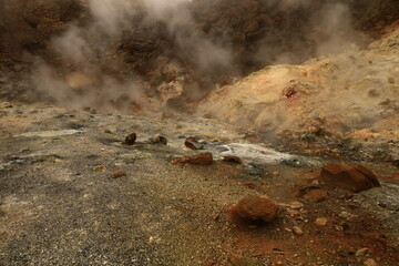 Reykjanesfólkvangur is a beautiful nature preserve in Iceland, filled with natural wonders, including geothermal pools, hot springs